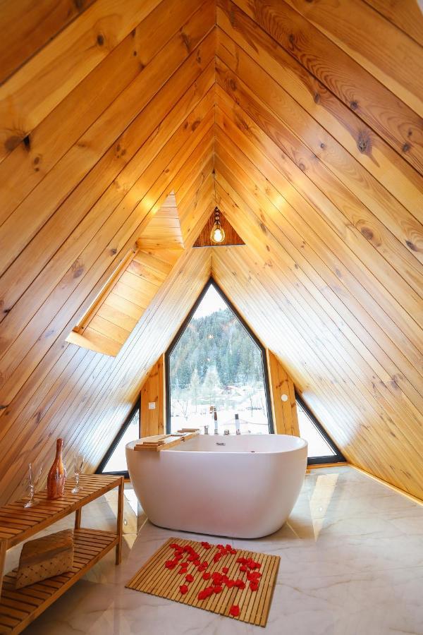 Cabana Cozy Cabin A Frame Topliţa Екстериор снимка