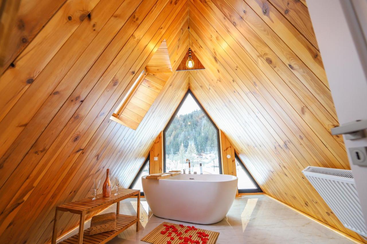 Cabana Cozy Cabin A Frame Topliţa Екстериор снимка