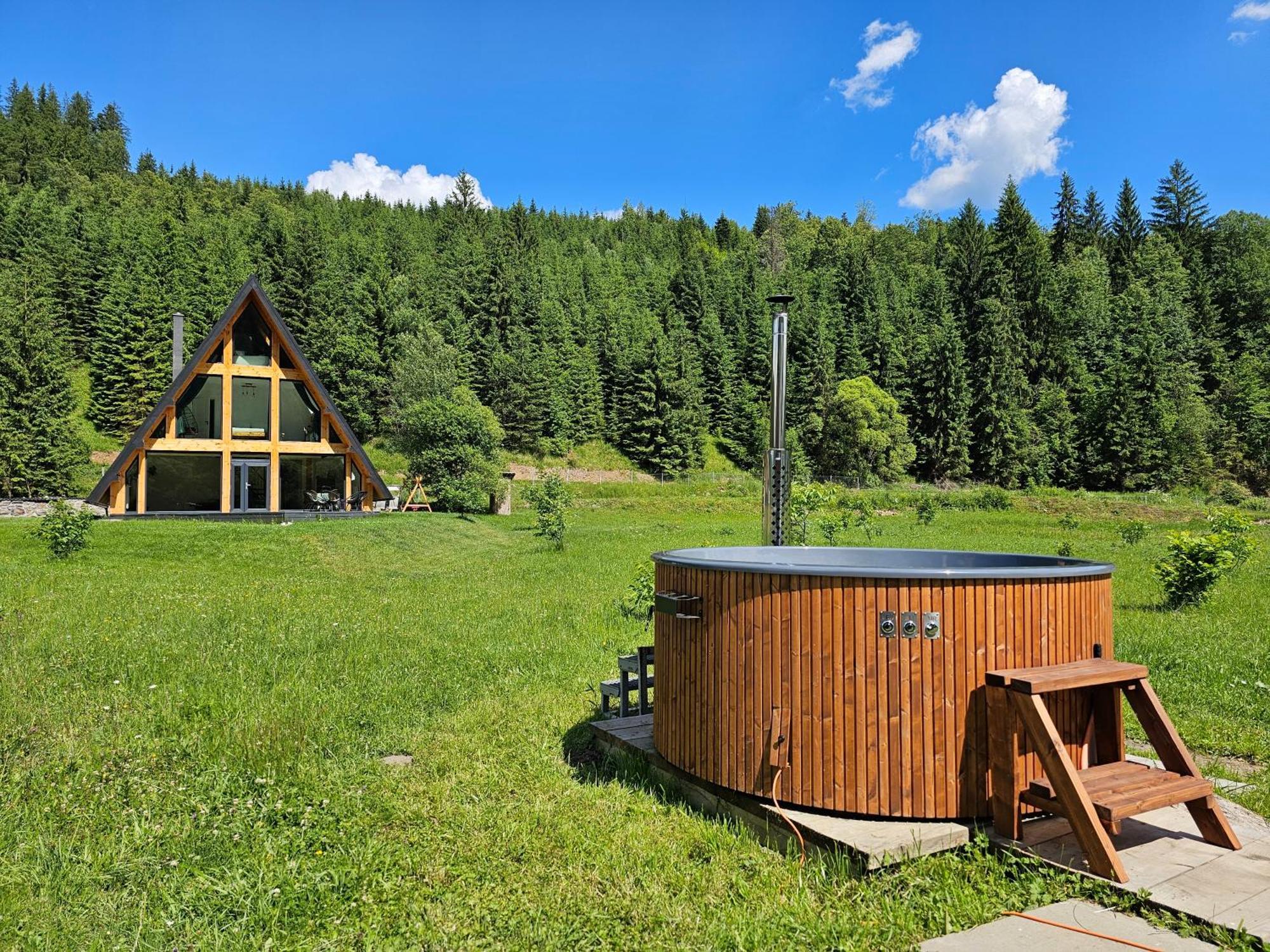 Cabana Cozy Cabin A Frame Topliţa Екстериор снимка