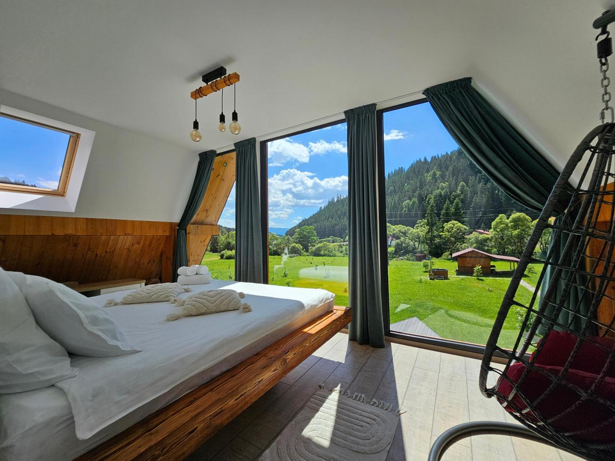 Cabana Cozy Cabin A Frame Topliţa Екстериор снимка
