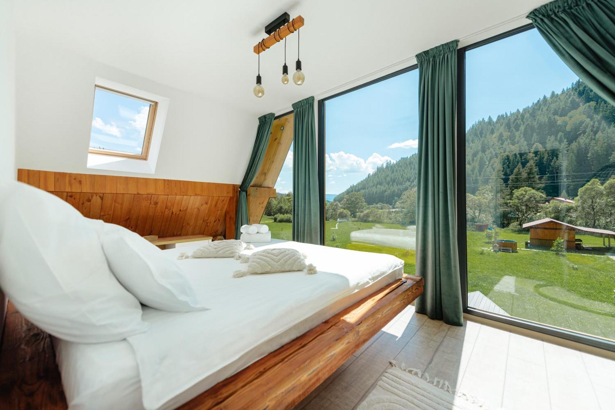Cabana Cozy Cabin A Frame Topliţa Екстериор снимка