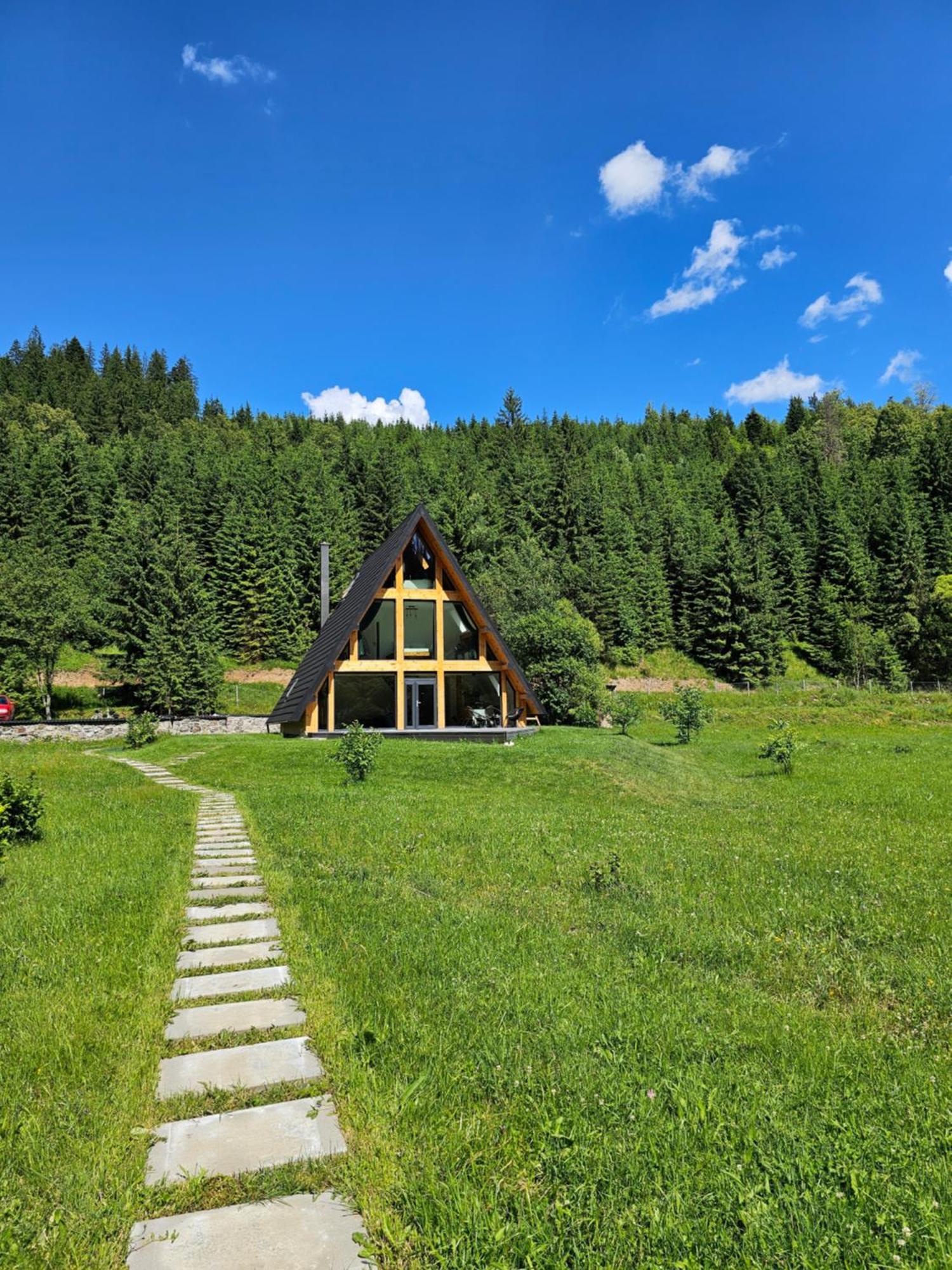 Cabana Cozy Cabin A Frame Topliţa Екстериор снимка